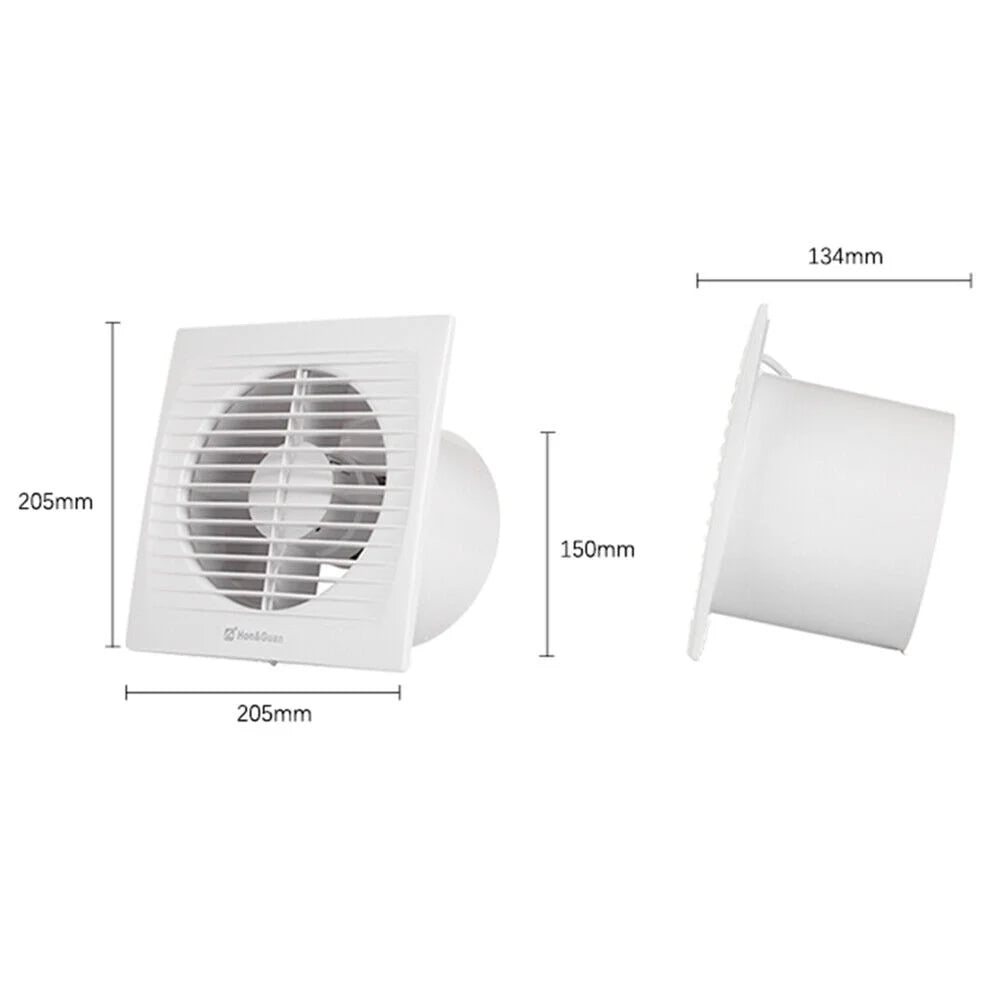 22W Wall-Mounted Square Exhaust Fan B35165