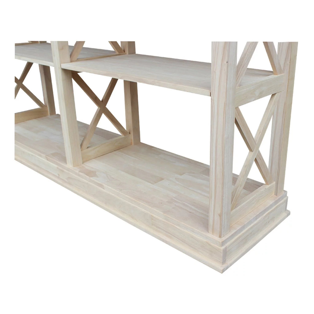 Sofa Server Table with Shelves S332