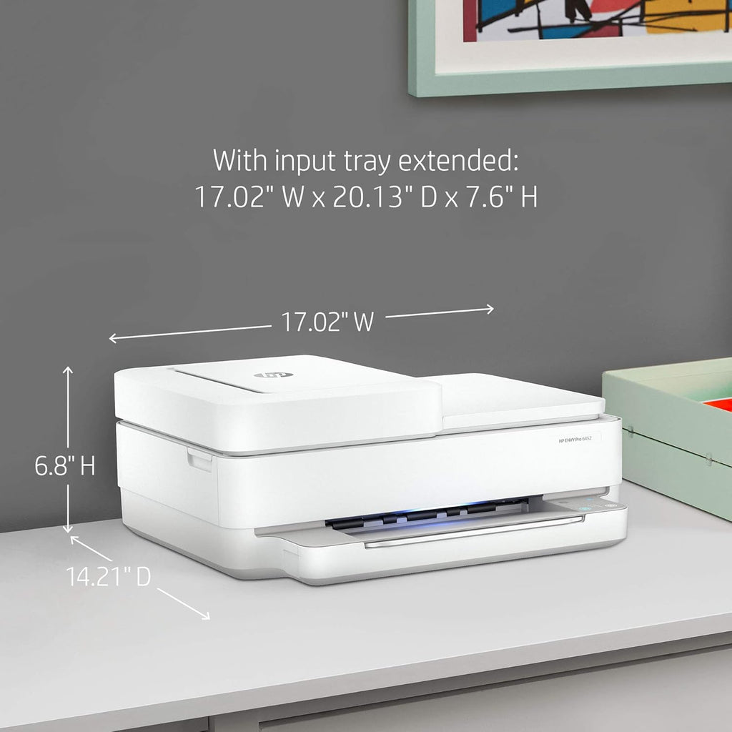 Wireless Inkjet Color Printer with Auto Document Feeder M497774