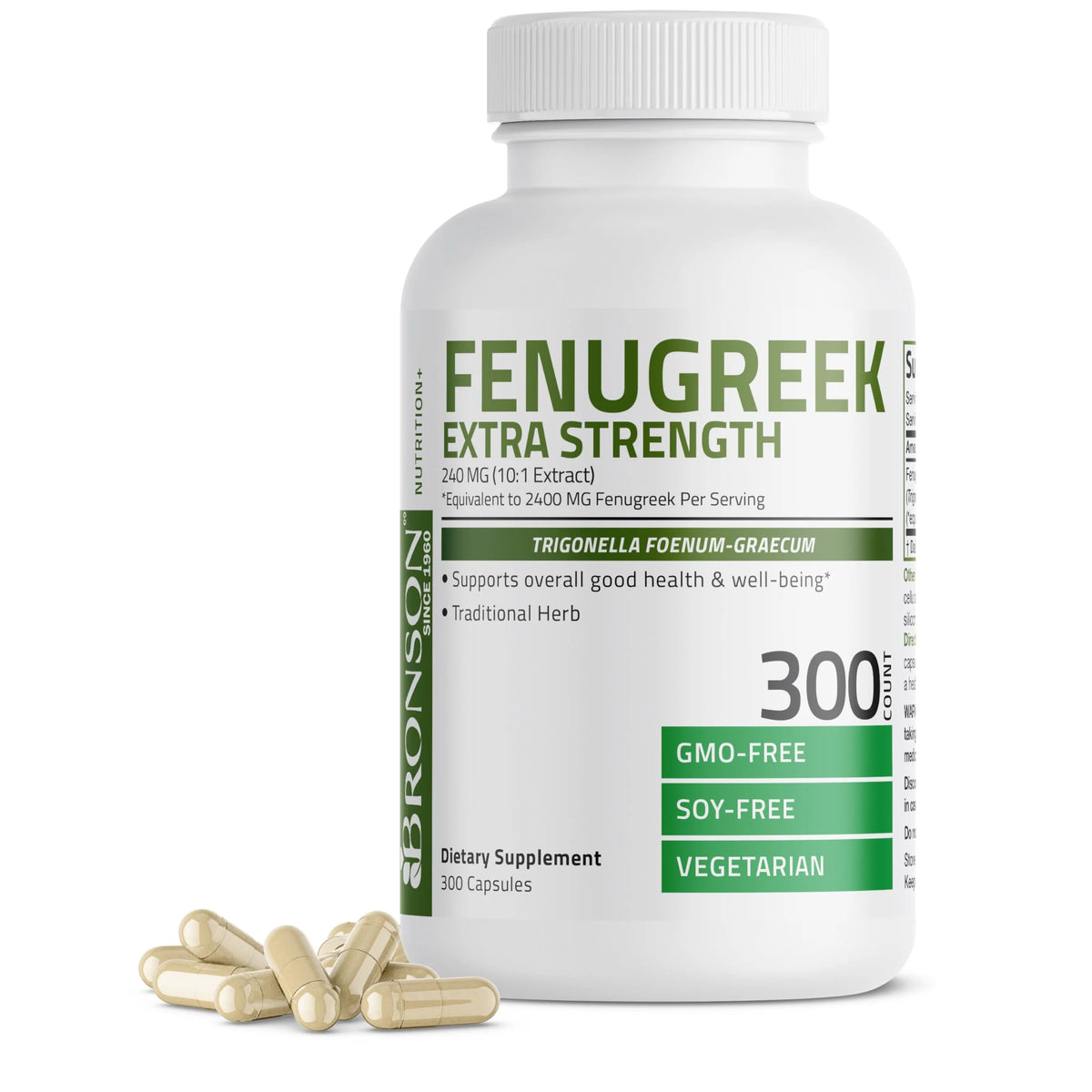 Fenugreek Seed Powder Capsules 300 Capsules D616