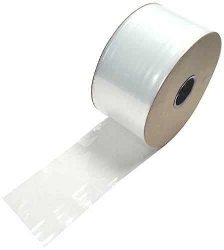 Clear 1.5 Mil Poly Tubing, 2900 ft. x 8x22 Width I41591