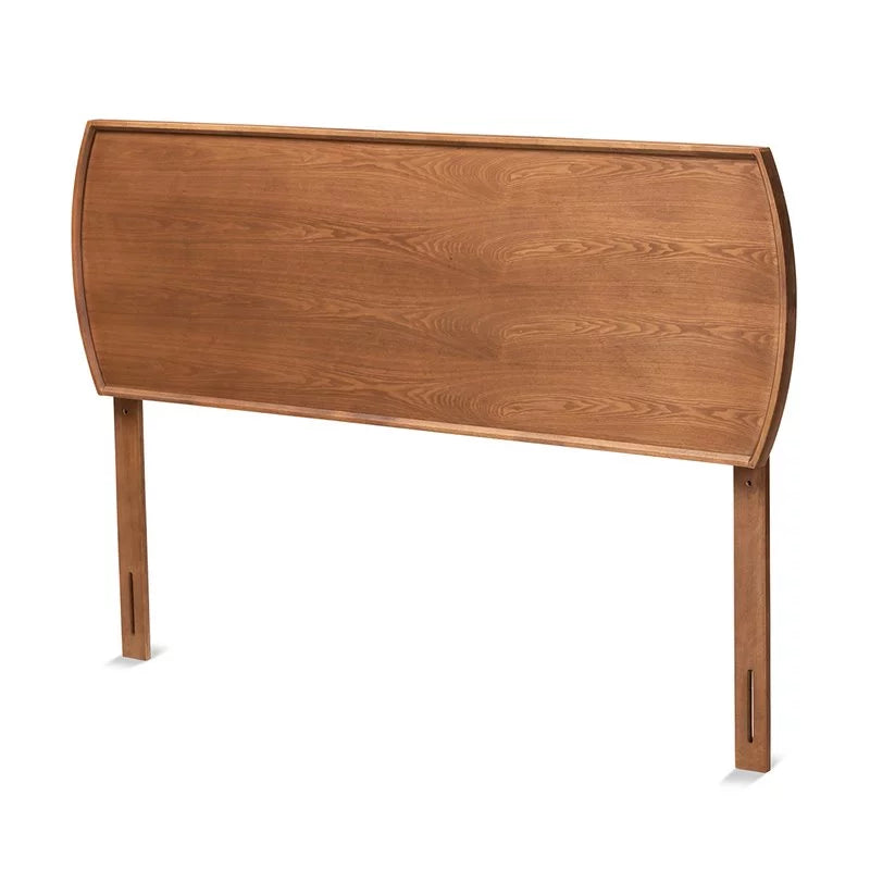 Walnut Finished Wood Full Size Headboard B852