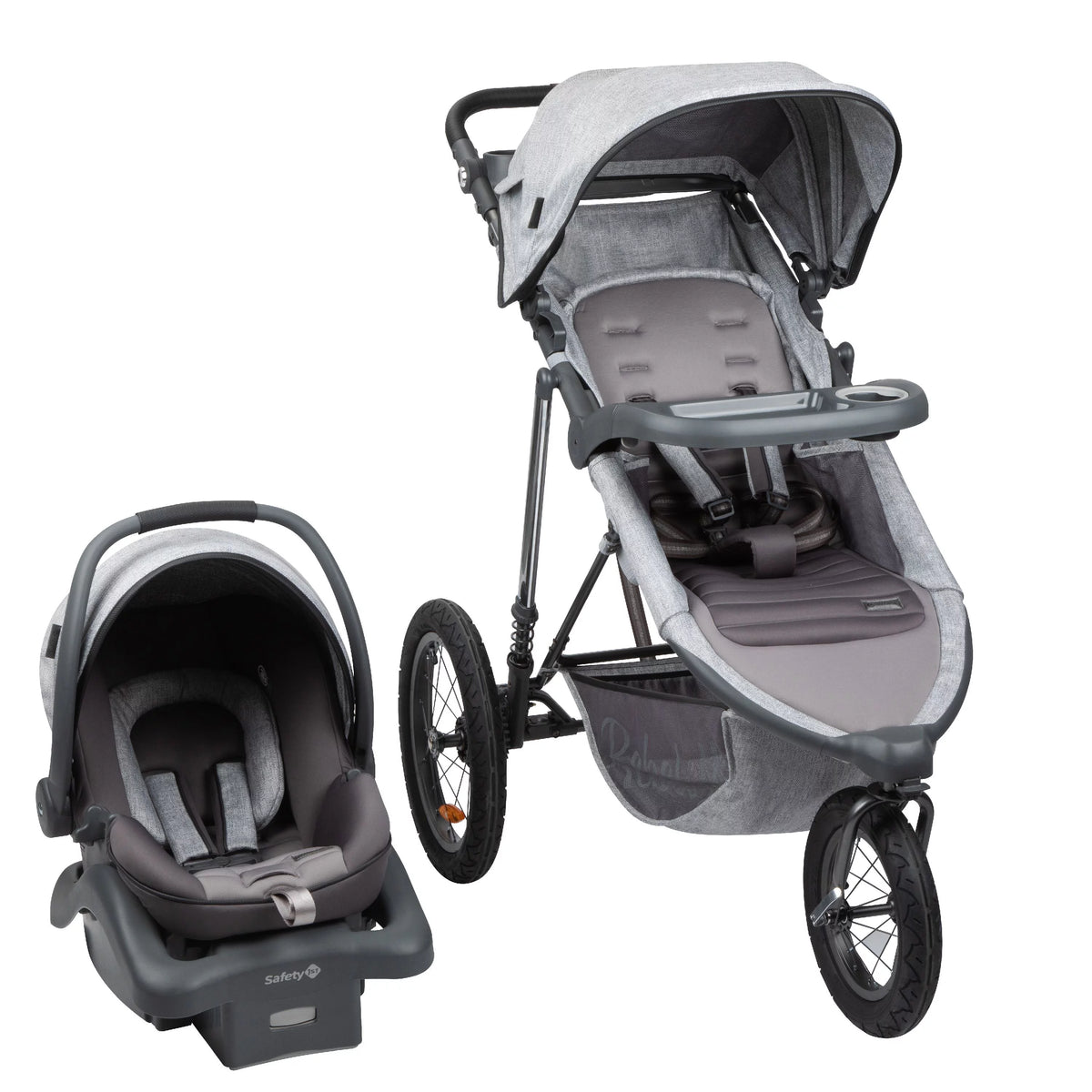 All in One Travel System Stroller with Rear-Facing Infant Car Seat L935