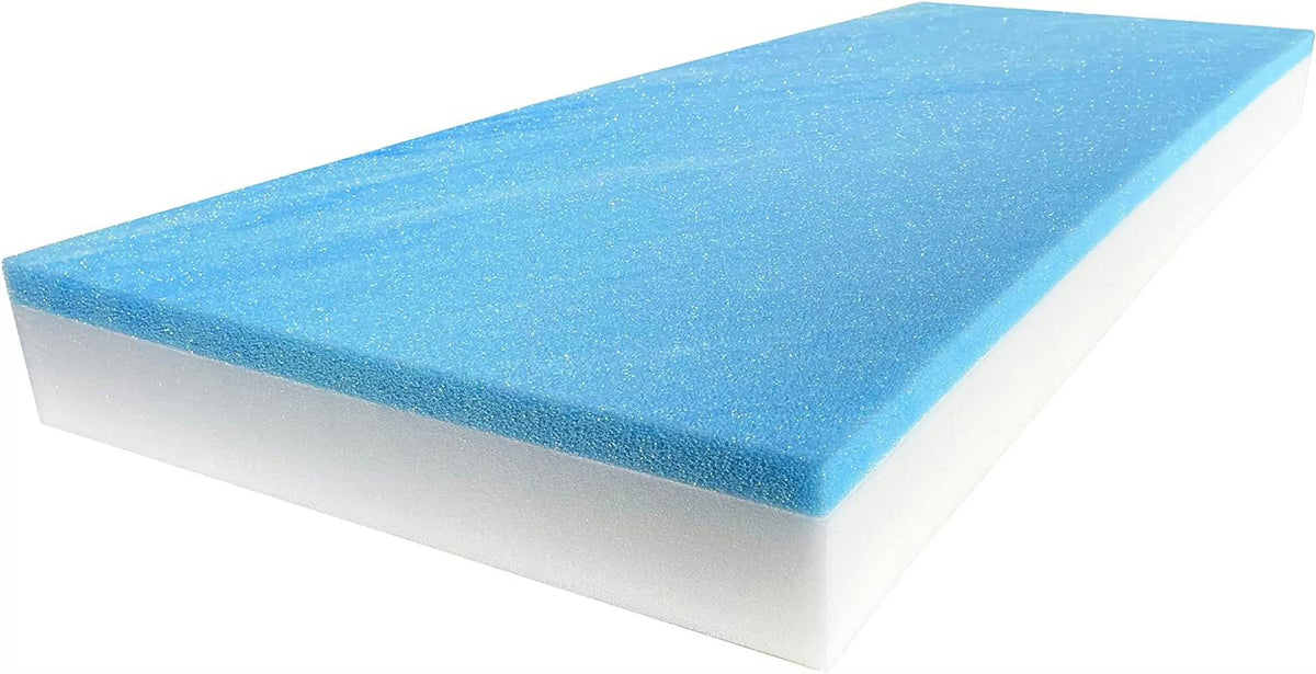 Cool Gel Memory Foam Bench Cushion Replacement Medium Firm A22424