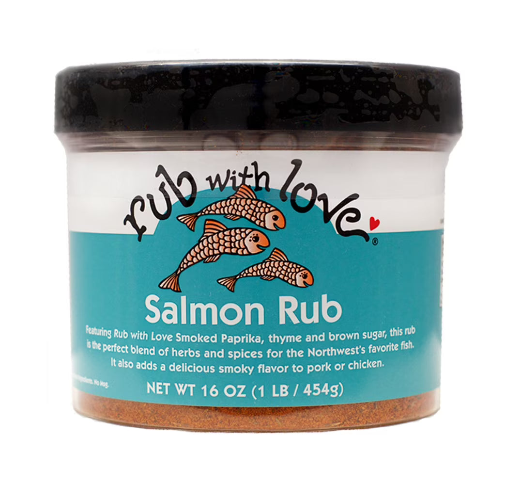 Salmon Rub and Seasoning Mix, 16 oz. E96879