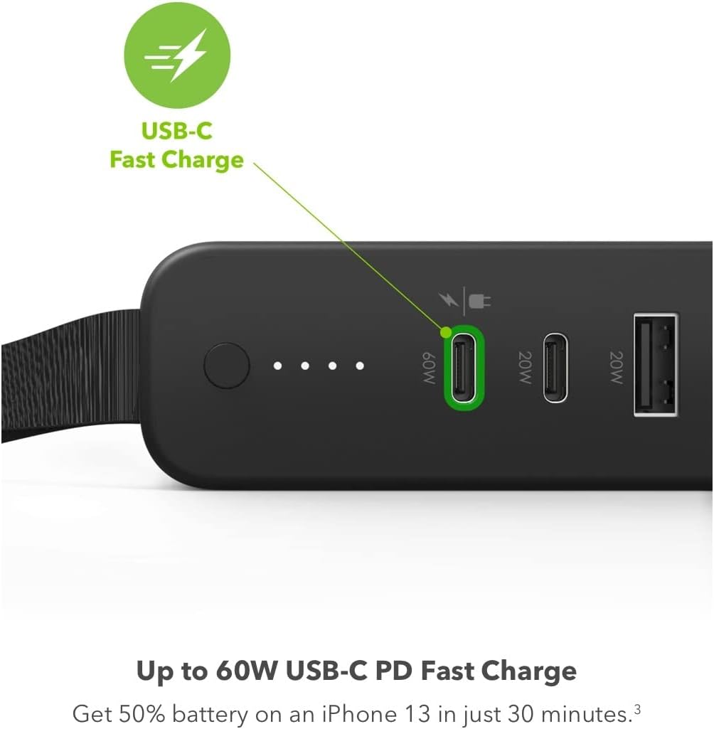 27,000 mAh External Battery with 100W AC & 60W USB-C Fast Charge V957073