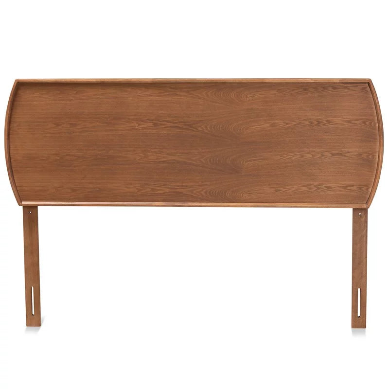 Walnut Finished Wood Full Size Headboard B852