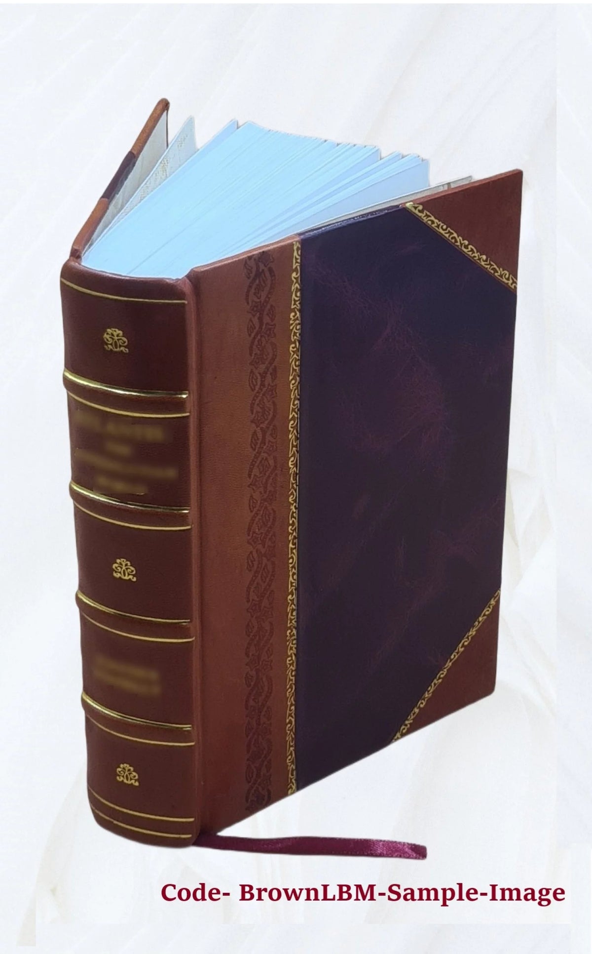 Cattle Ox Sheep and Swine Leather Bound J389719
