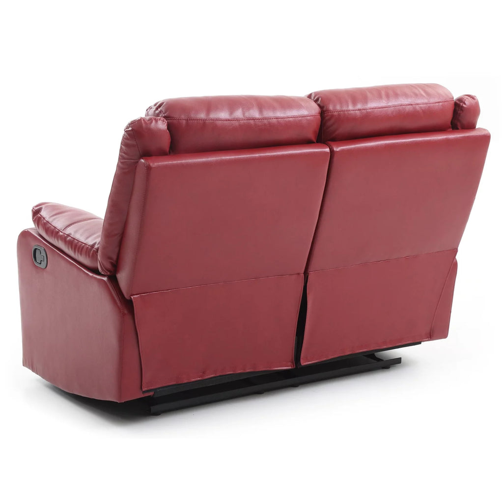 Red Double Reclining Love Seat C3259