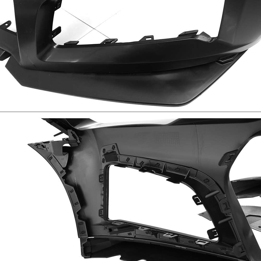 Black PP Front Bumper with Grille for 2014-2015 Chevy Camaro M691933