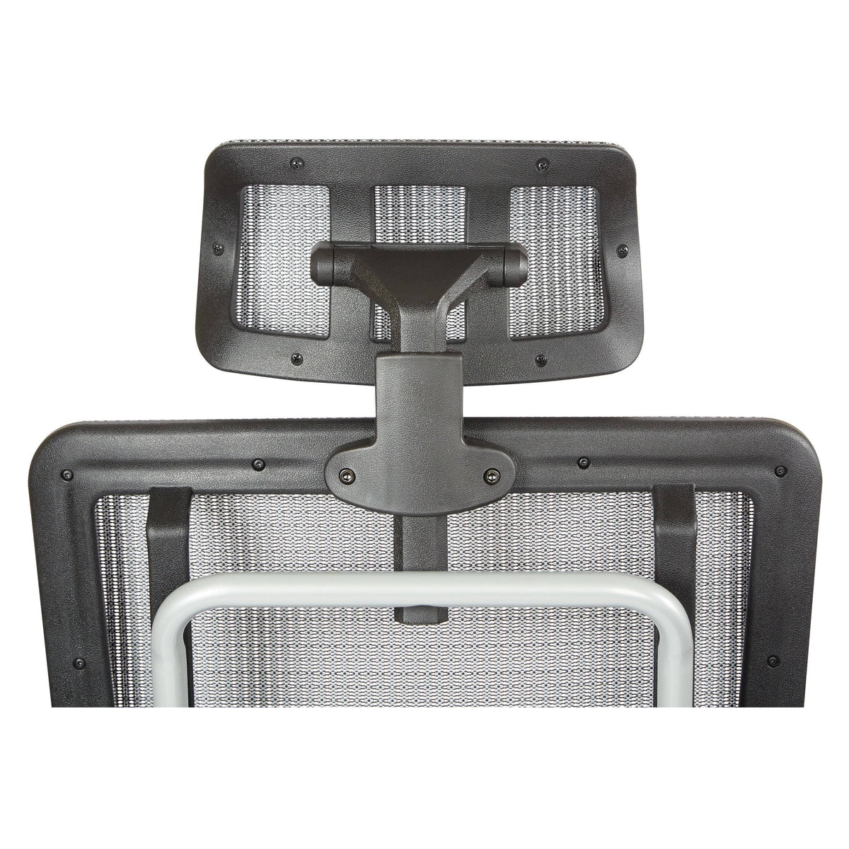 Grey Mesh Back Chair with Headrest I669