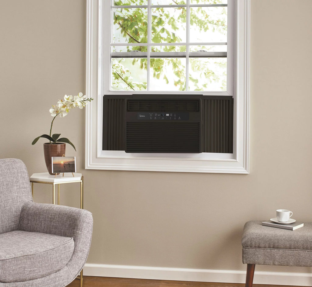 10,000 BTU 115V Smart Window AC with Remote, White S16099