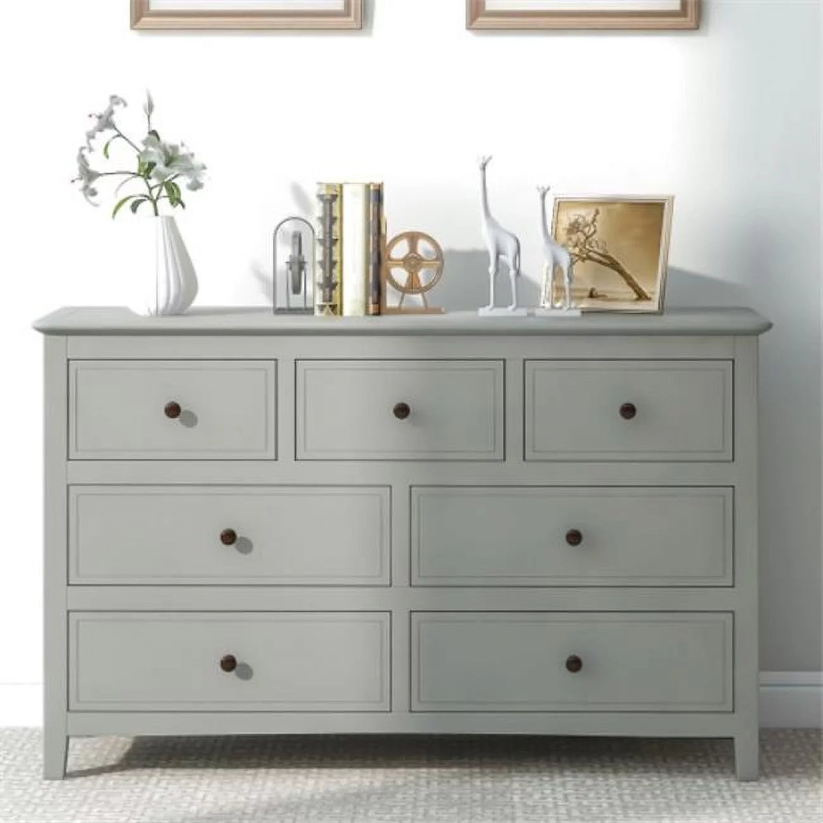 7 Drawers Solid Wood Dresser E7760