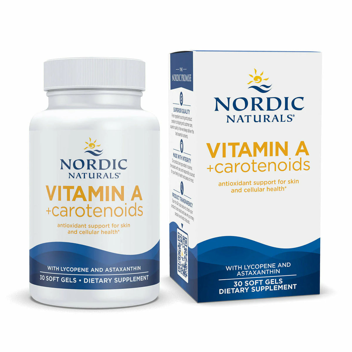 Vitamin A + Carotenoids 30 softgels D5955